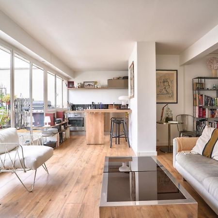 Guestready - Apt Confortable Avec Terrasse Au 18E Paris Dış mekan fotoğraf