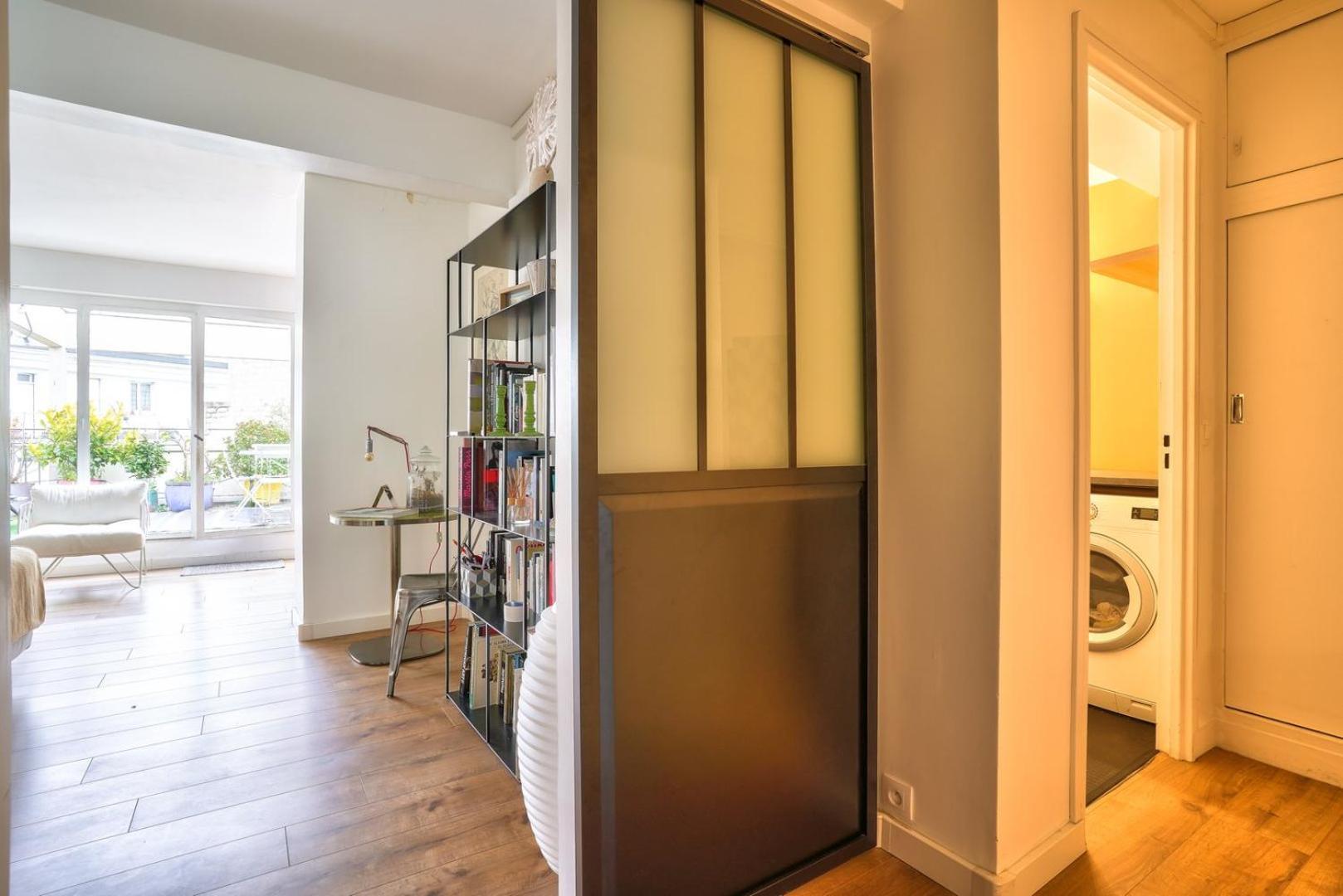 Guestready - Apt Confortable Avec Terrasse Au 18E Paris Dış mekan fotoğraf