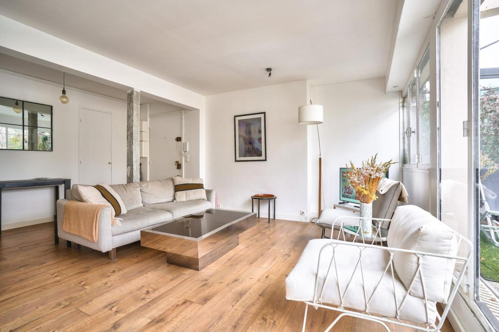 Guestready - Apt Confortable Avec Terrasse Au 18E Paris Dış mekan fotoğraf